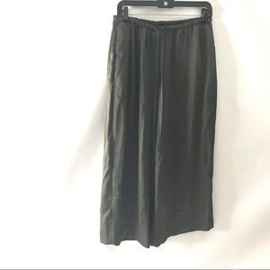 Vince Women's Pants Size L Palo Santo Silk Blend